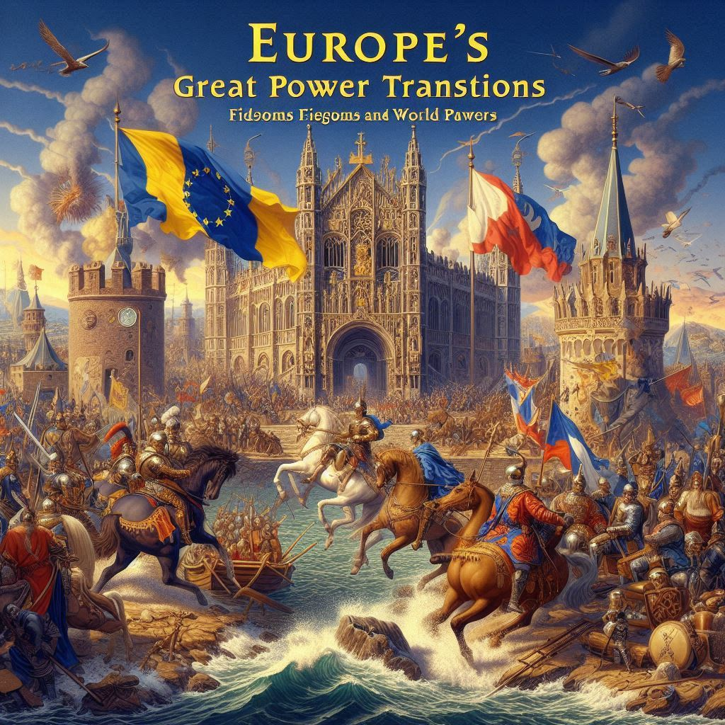 As Grandes Transições de Poder da Europa: Dos Feudos às Potências Mundiais