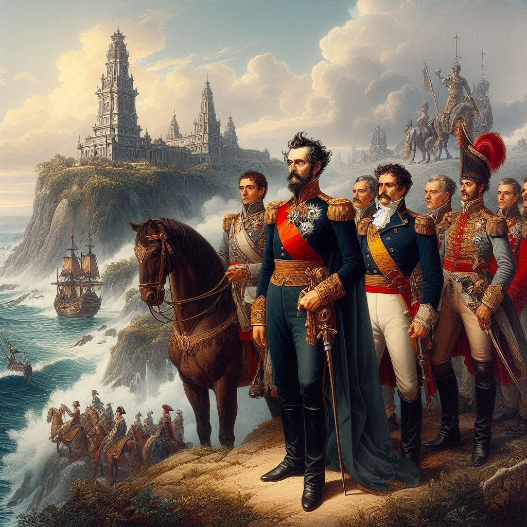 8. **Pedro I do Brasil e IV de Portugal (1798–1834) Imperador do Brasil e Rei de Portugal, legado